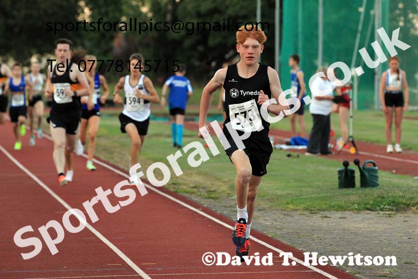 800 metres, 2022 NEGP Monkton No. 6, Wednesday, Aug. 10th. Photo: David T. Hewitson/Sports for All Pics
